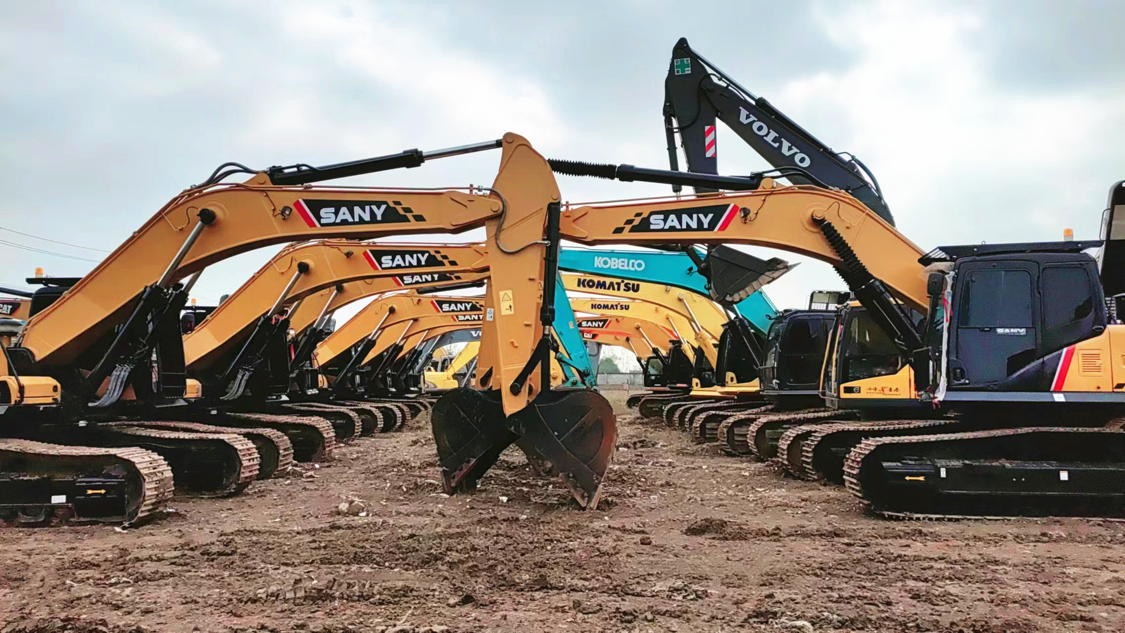 quality Used Excavator Digger factory