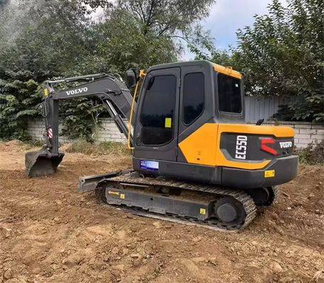 used Volvo EC55D Excavator Mini Bulldozer 5 Ton Hydraulic Excavator on Sale