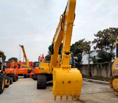 Secondhand Komatsu Excavator 2840mm Track Yellow Second Hand Excavator PC200-8