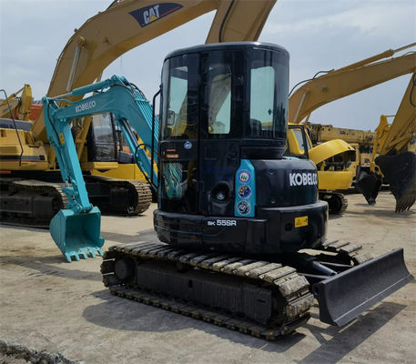 Second-hand 2020 Year 5260kg Kobelco Excavator SK55SR with Engine modelYanmar 4TNV88