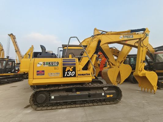 Used Japan Original 13ton Komatsu PC130 pc130-7 Crawler Excavator For Sale
