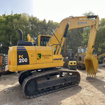 Used Komatsu PC200-8 Crawler Excavator from Japan with Precision Engineering