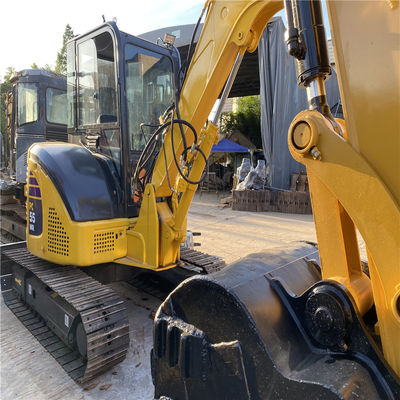 Original Factory Made Komatsu PC55 Excavator 5 Ton Small Used Komatsu Digger