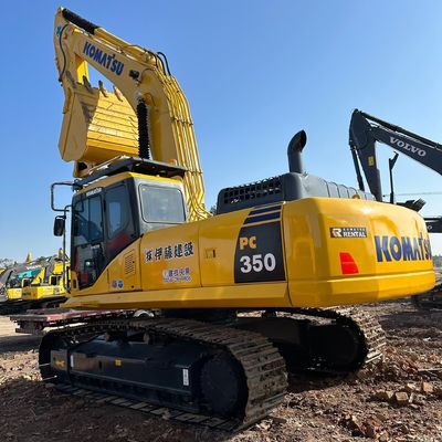 Japan Original Used Crawler Excavator Machine komatsu PC350 Used komatsu Digger