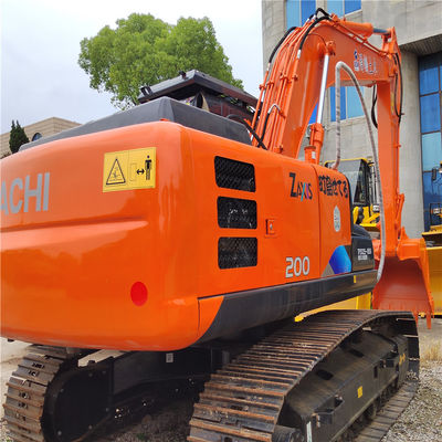 20 Tons Heavy Machine Used Hitachi Zx200 Excavator  With Low Working Hours