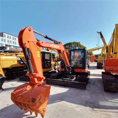 Mini Used Excavator ZX55 Low Working Hours HITACHI ZX55USR  Crawler Excavator