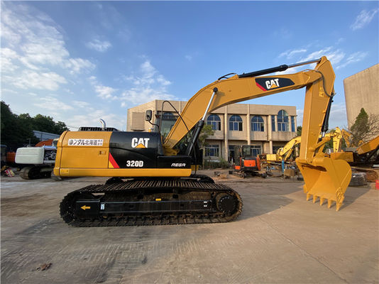Used  Original Japan 20ton CAT320D Hydraulic Crawler Excavator In Good Condition