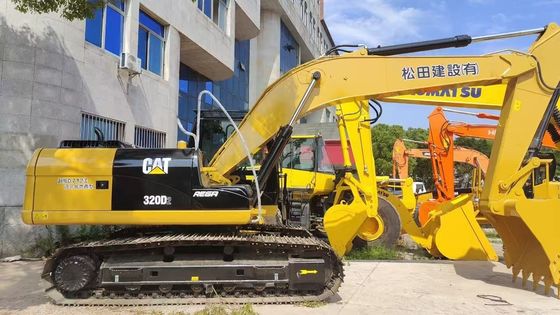 Used CAT 320D2 Caterpillar Excavator 20-Ton Mid-Size Digging Machine Worksite Ready