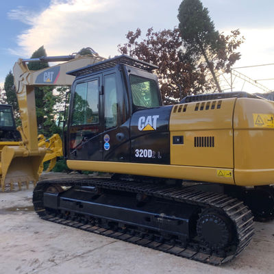 Used Caterpillar 320D2L Digger Fuel-Efficient Cab AC Global Shipping Available