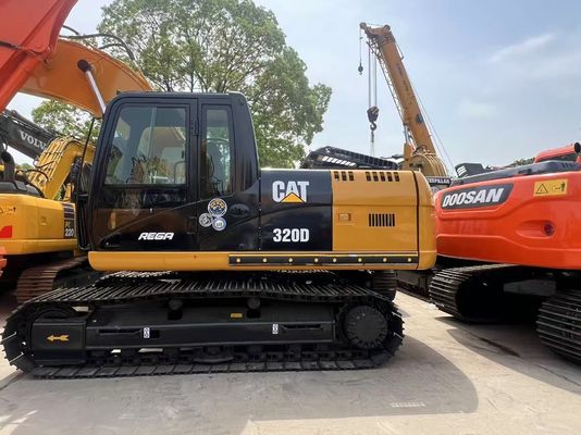 20 Ton Agriculture Digging Used Excavators CAT 320D Caterpillar Machinery Second-Hand Crawler Excavators