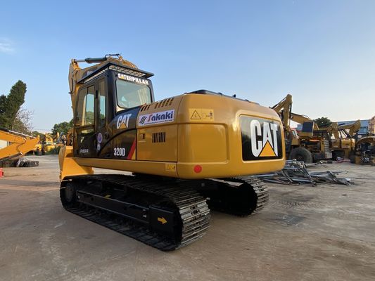 20 Ton Agriculture Digging Used Excavators CAT 320D Caterpillar Machinery Second-Hand Crawler Excavators
