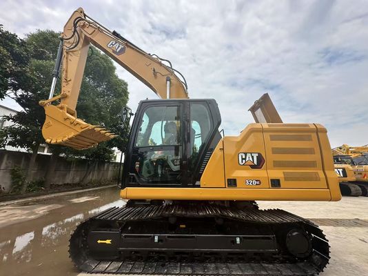 20 Ton Agriculture Digging Used Excavators CAT 320D Caterpillar Machinery Second-Hand Crawler Excavators