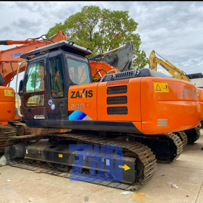 HITACHI 90% New ZX200-5G Used Excavator 2023 20 Ton Japan Original Zaxis ZX200-3 ZX200-3F ZX EX 200 EX200-5 Second Hand Digger