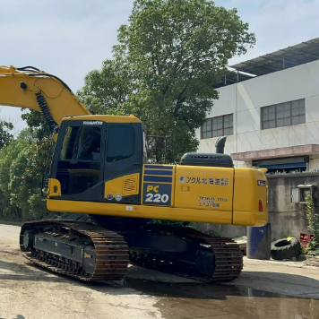 Used Construction Machinery Komatsu PC220 PC220-7 Diggers Hydraulic Backhoe Crawler 22 Tons Second-hand Komatsu Excavator