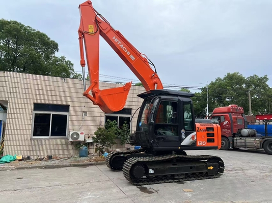Used Medium Size Hitachi  Hydraulic Crawler Excavator 120  Excavator