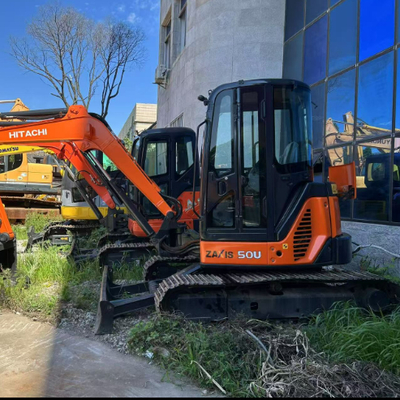 Japan Original Hitachi ZX50U-2 Mini Excavator 3-50tons Machinery Second-Hand Crawler