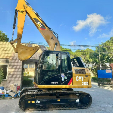 Original Japan Used Caterpillar Cat 312D 12 Tons Second Hand Crawler Excavator