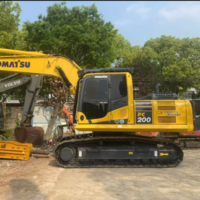 SecondHand Komatsu Pc200 Machinery Hydraulic Crawler 20tons Mini Used Excavators