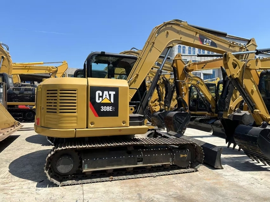 CAT 308E2 Used Excavator Latest Model 8tons 90% New Original with EPA CE