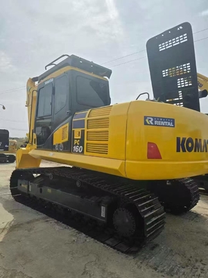Original Japanese Imported Komatsu PC160LC-7 Excavator 16 Tons CLSS Hydraulic System Fuel-efficient and Efficient 