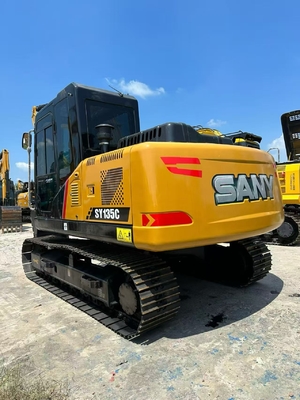 China Original Brand Crawler Excavator Used Excavator Second-hand Engine Sany 135C 155 125 215 in Good Condition