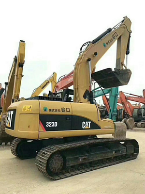 Used Japanese Imported 23 Ton CAT 323D Excavator Equipped with Caterpillar C6.6 Engine
