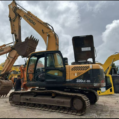 Hyundai 220LC-9S 22Ton Crawler Excavator Construction Machinery CE Certified Used Hydraulic