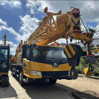 Hydraulic Telescopic Boom Used Mobile Truck Crane for Sale Factory Authorized Good Price 25 Ton Truck 48.5m Lifting Height