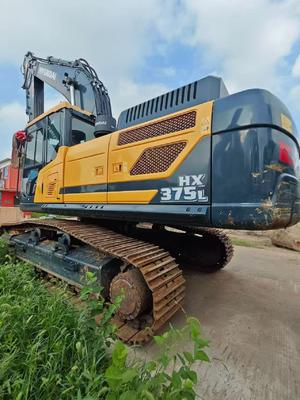 Used, original imported Hyundai HX375L excavators with excellent performance are available for sale in Shanghai at low prices.