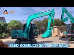 Engine model Hino Hino J05E Second-hand Kobelco Excavator Green Sk200 Excavator with 114kw power