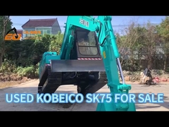 Four Stroke Excavator Second Hand Kobelco SK210LC Reconditioned