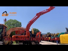 Low Working Hours  Hitachi Zx200 Hydraulic Crawler Excavator In Stock For Sale