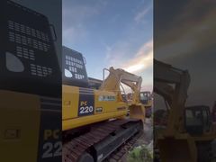 Komatsu PC220 Crawler Excavator, Medium-Sized Construction Excavator for Earthwork, 